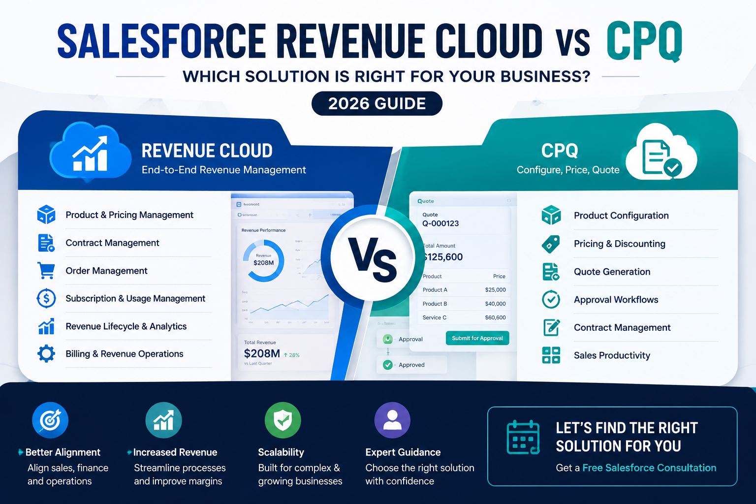 Salesforce Revenue Cloud vs CPQ